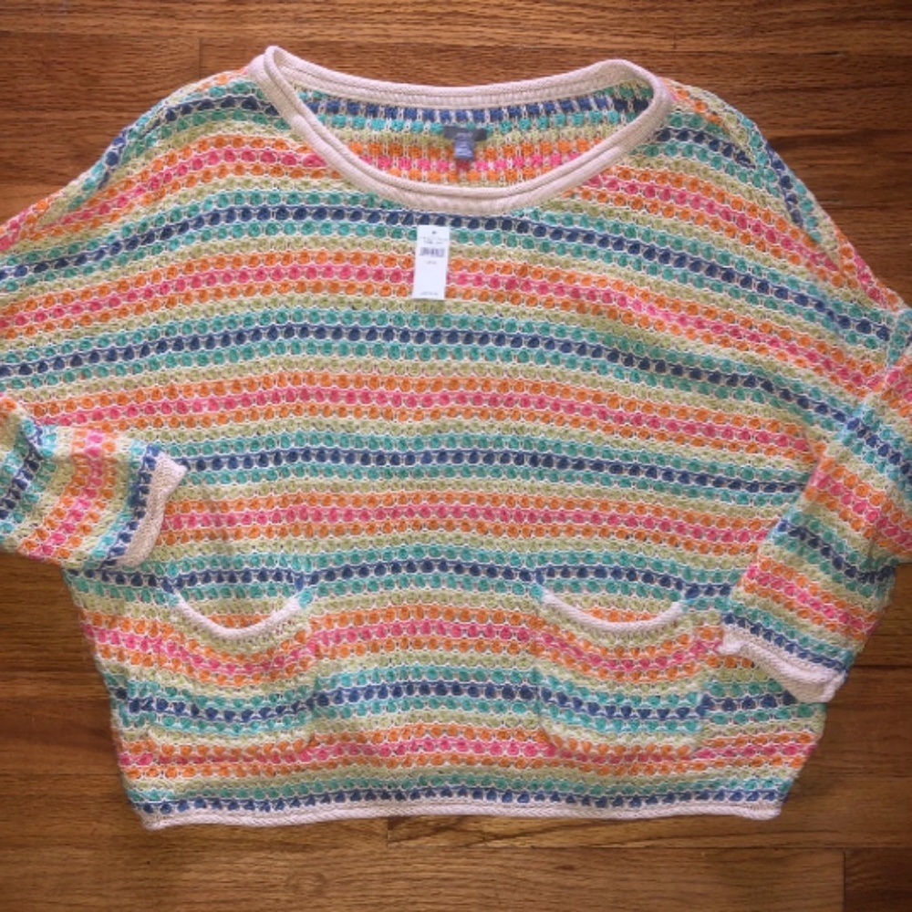 Aerie open knit oversized sweater *NWT